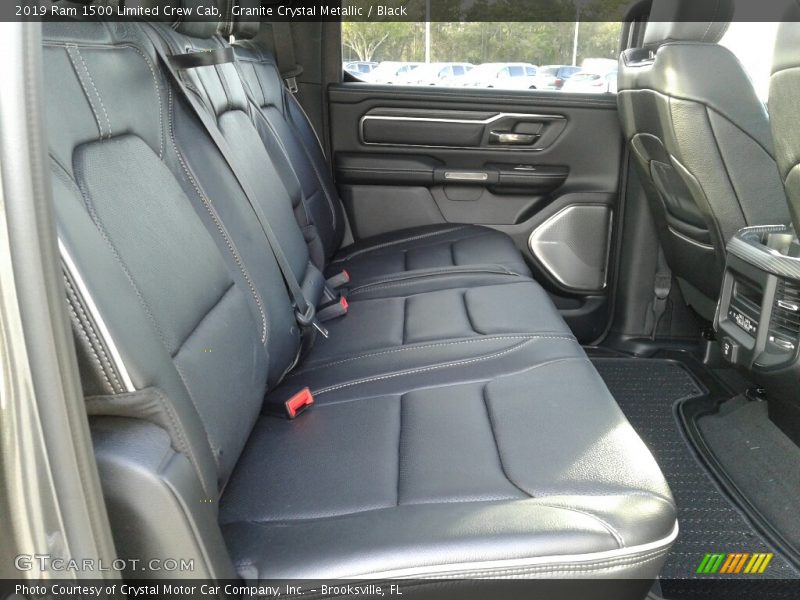 Rear Seat of 2019 1500 Limited Crew Cab