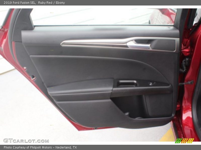 Ruby Red / Ebony 2019 Ford Fusion SEL