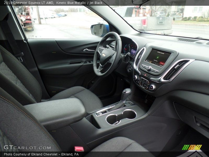 Kinetic Blue Metallic / Jet Black 2019 Chevrolet Equinox LT AWD