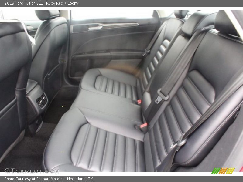 Ruby Red / Ebony 2019 Ford Fusion SEL