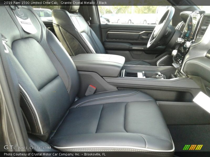 Front Seat of 2019 1500 Limited Crew Cab