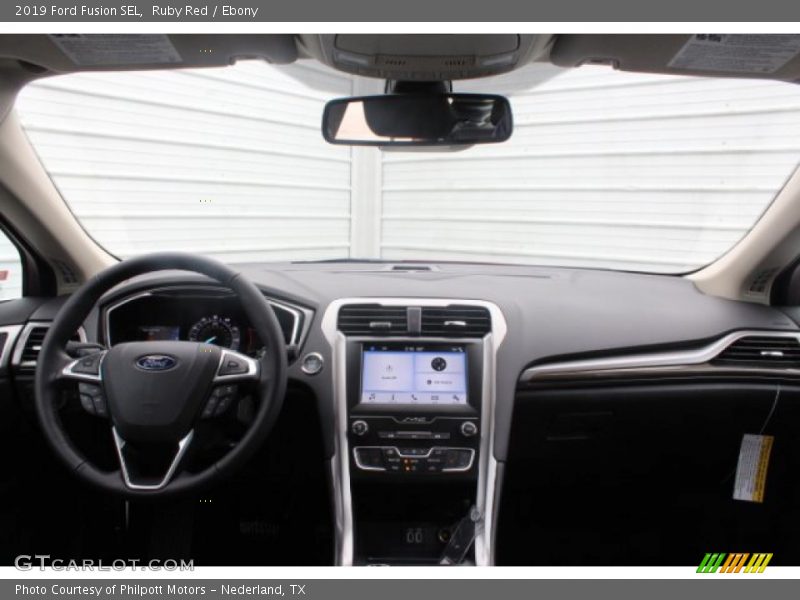 Ruby Red / Ebony 2019 Ford Fusion SEL