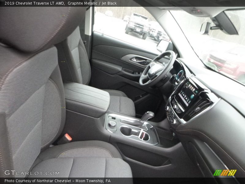 Graphite Metallic / Jet Black 2019 Chevrolet Traverse LT AWD