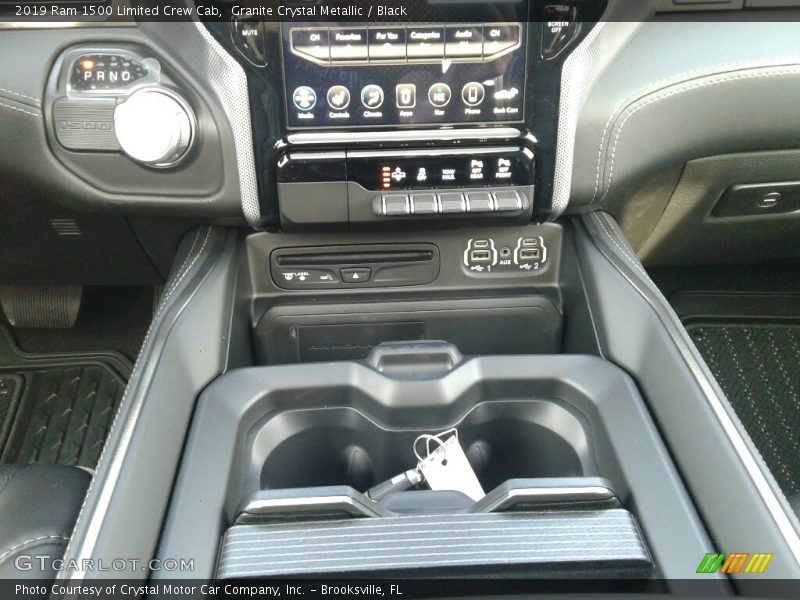 Granite Crystal Metallic / Black 2019 Ram 1500 Limited Crew Cab