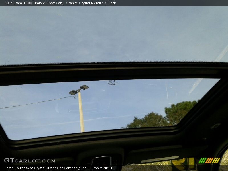 Granite Crystal Metallic / Black 2019 Ram 1500 Limited Crew Cab
