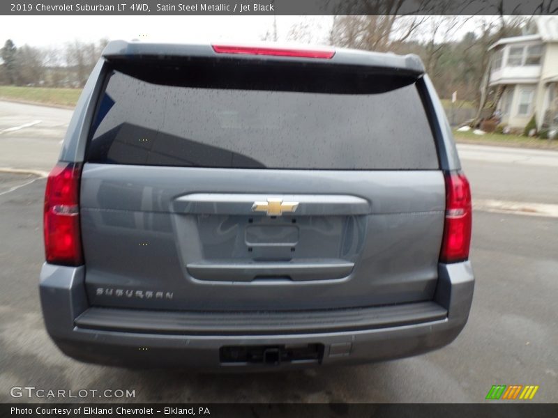 Satin Steel Metallic / Jet Black 2019 Chevrolet Suburban LT 4WD