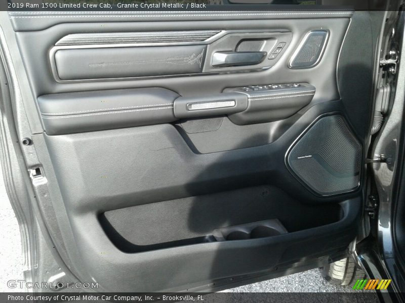 Granite Crystal Metallic / Black 2019 Ram 1500 Limited Crew Cab