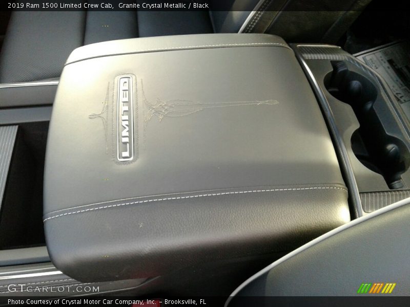 Granite Crystal Metallic / Black 2019 Ram 1500 Limited Crew Cab