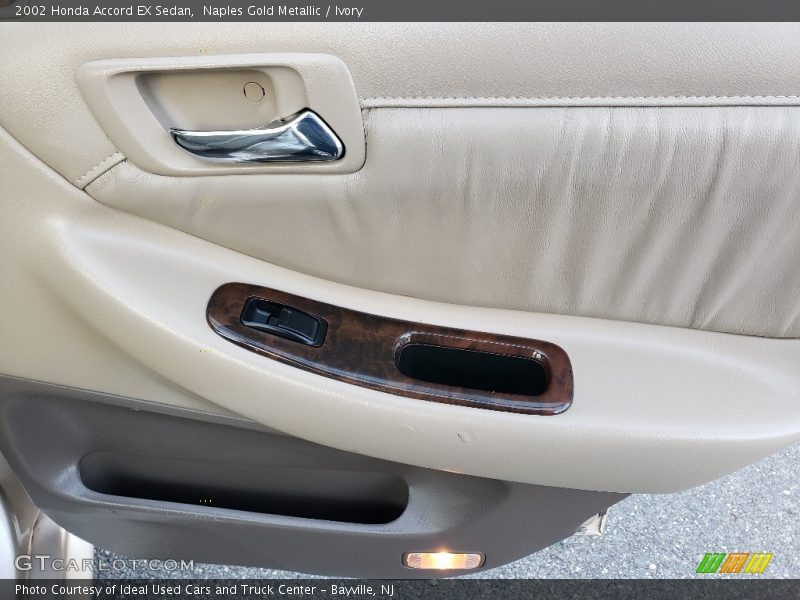 Naples Gold Metallic / Ivory 2002 Honda Accord EX Sedan