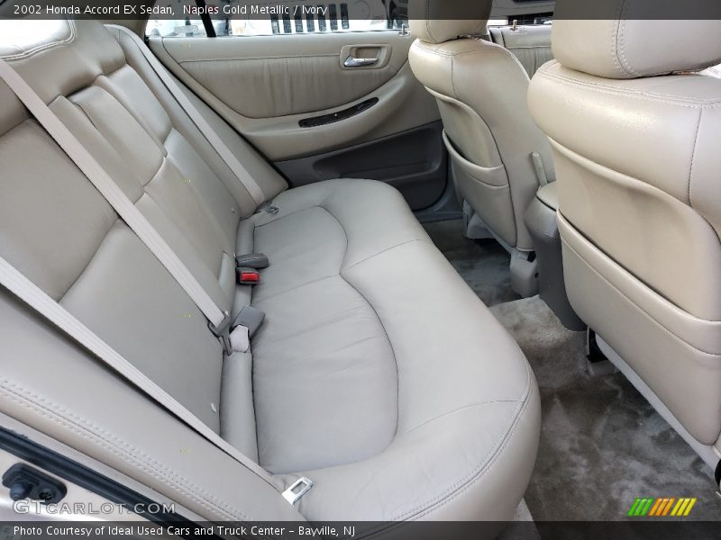 Naples Gold Metallic / Ivory 2002 Honda Accord EX Sedan