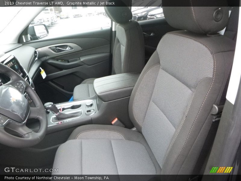 Graphite Metallic / Jet Black 2019 Chevrolet Traverse LT AWD