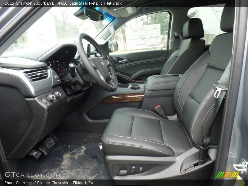 Satin Steel Metallic / Jet Black 2019 Chevrolet Suburban LT 4WD