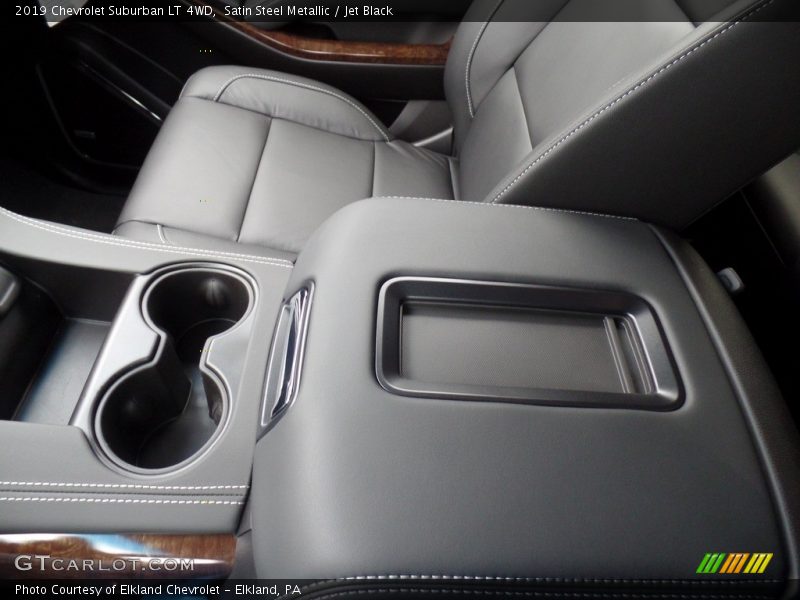 Satin Steel Metallic / Jet Black 2019 Chevrolet Suburban LT 4WD