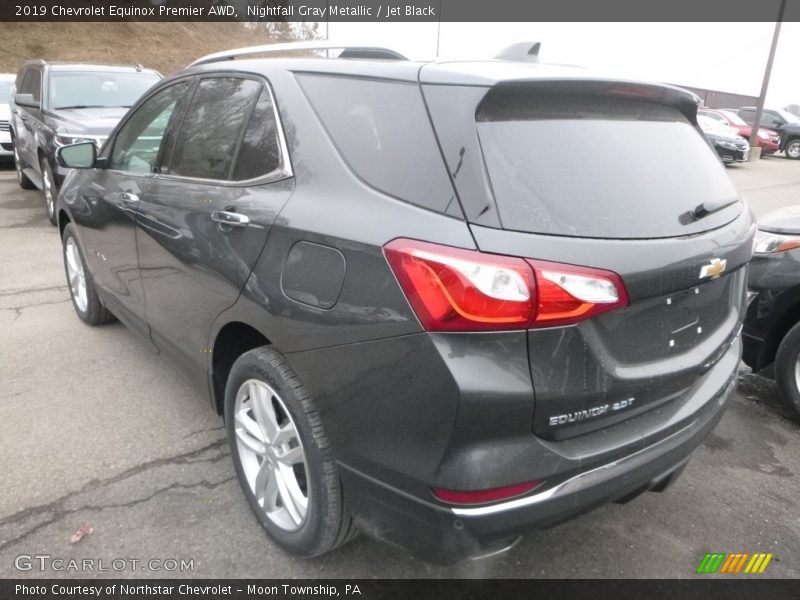 Nightfall Gray Metallic / Jet Black 2019 Chevrolet Equinox Premier AWD