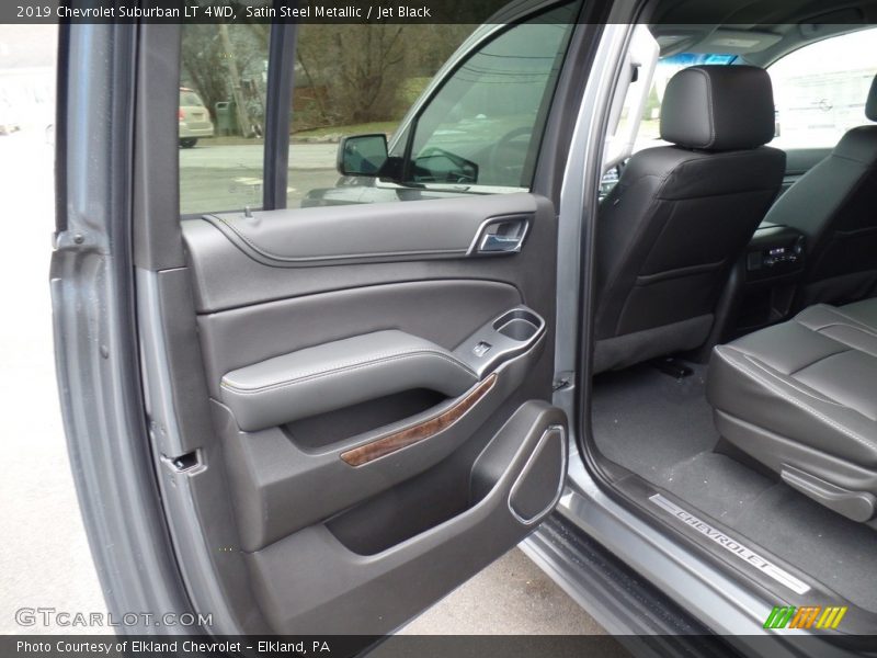 Satin Steel Metallic / Jet Black 2019 Chevrolet Suburban LT 4WD