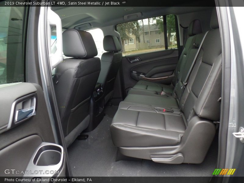 Satin Steel Metallic / Jet Black 2019 Chevrolet Suburban LT 4WD