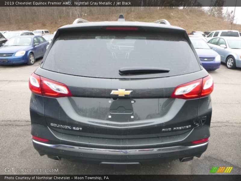 Nightfall Gray Metallic / Jet Black 2019 Chevrolet Equinox Premier AWD