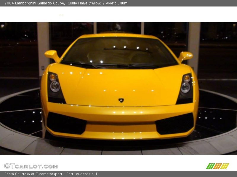 Giallo Halys (Yellow) / Avorio Lilium 2004 Lamborghini Gallardo Coupe