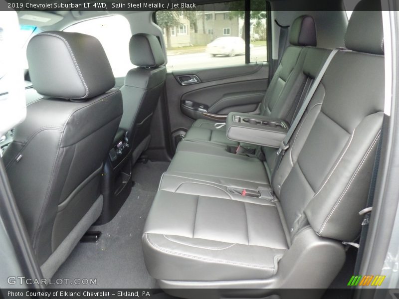 Satin Steel Metallic / Jet Black 2019 Chevrolet Suburban LT 4WD