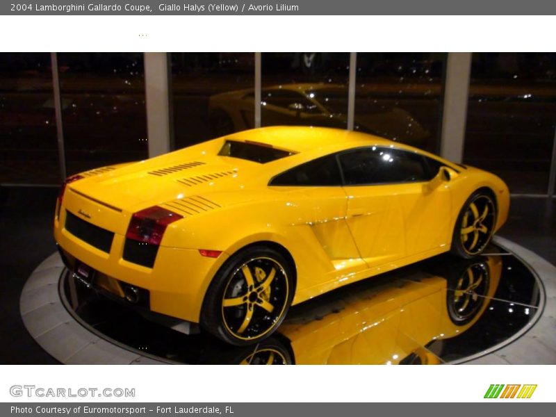 Giallo Halys (Yellow) / Avorio Lilium 2004 Lamborghini Gallardo Coupe