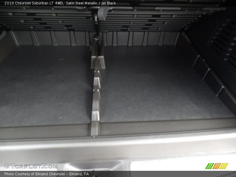 Satin Steel Metallic / Jet Black 2019 Chevrolet Suburban LT 4WD