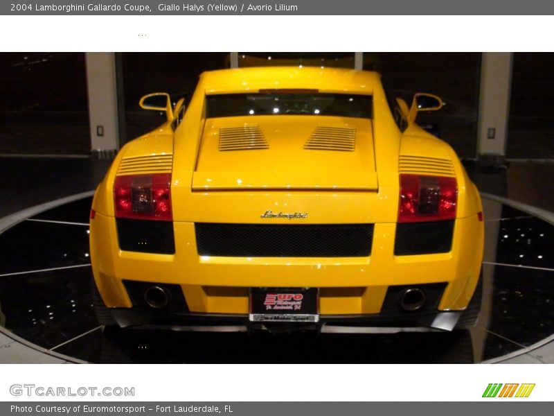 Giallo Halys (Yellow) / Avorio Lilium 2004 Lamborghini Gallardo Coupe