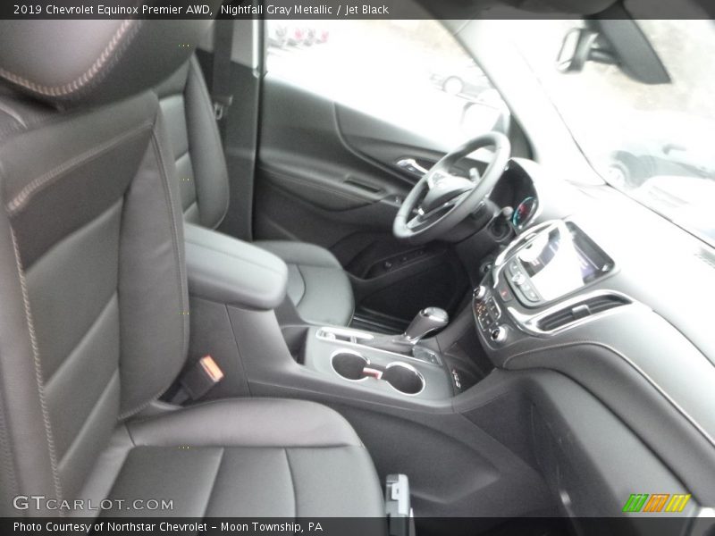 Nightfall Gray Metallic / Jet Black 2019 Chevrolet Equinox Premier AWD