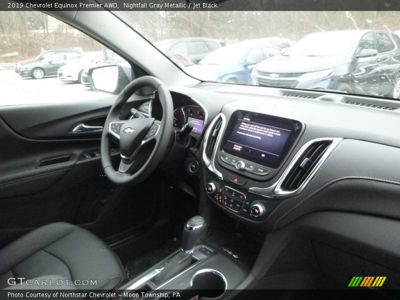 Nightfall Gray Metallic / Jet Black 2019 Chevrolet Equinox Premier AWD