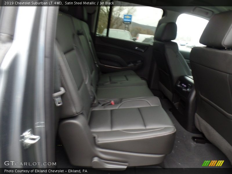 Satin Steel Metallic / Jet Black 2019 Chevrolet Suburban LT 4WD