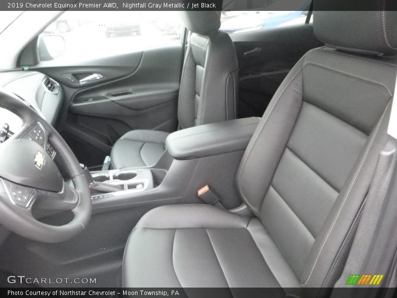 Nightfall Gray Metallic / Jet Black 2019 Chevrolet Equinox Premier AWD