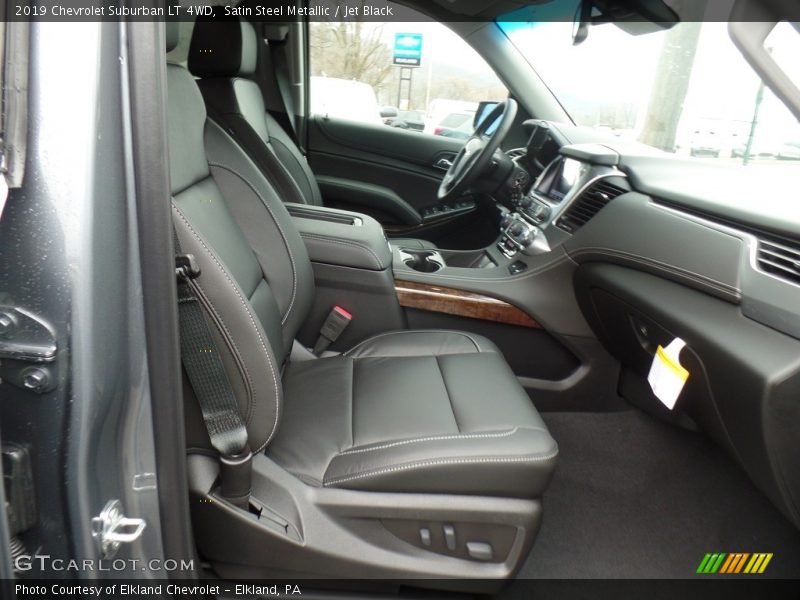 Satin Steel Metallic / Jet Black 2019 Chevrolet Suburban LT 4WD