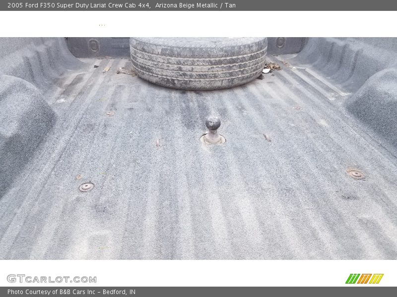 Arizona Beige Metallic / Tan 2005 Ford F350 Super Duty Lariat Crew Cab 4x4