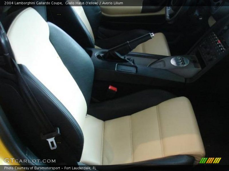 Giallo Halys (Yellow) / Avorio Lilium 2004 Lamborghini Gallardo Coupe