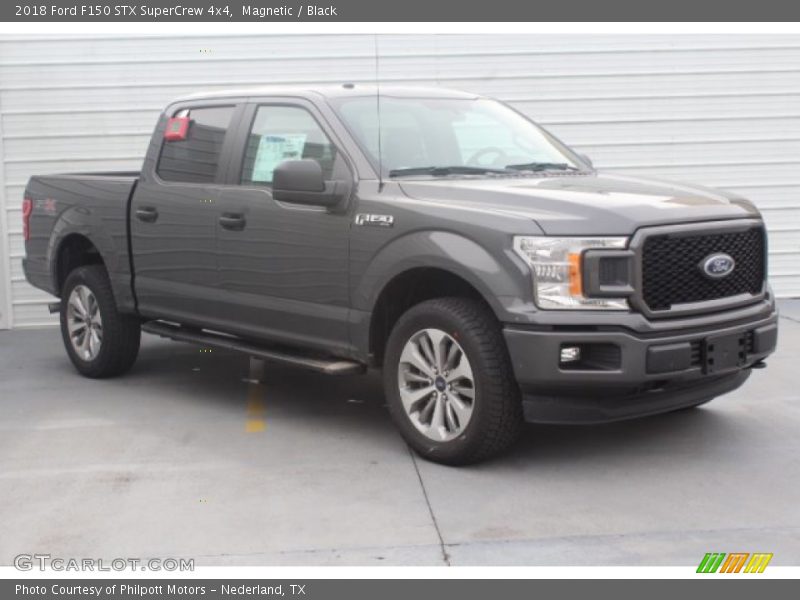 Magnetic / Black 2018 Ford F150 STX SuperCrew 4x4