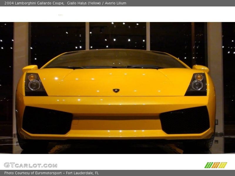 Giallo Halys (Yellow) / Avorio Lilium 2004 Lamborghini Gallardo Coupe