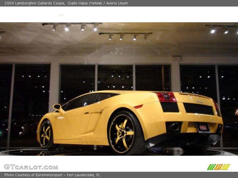 Giallo Halys (Yellow) / Avorio Lilium 2004 Lamborghini Gallardo Coupe