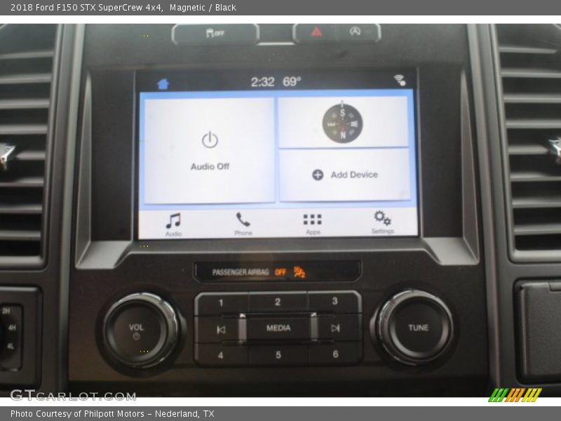 Magnetic / Black 2018 Ford F150 STX SuperCrew 4x4