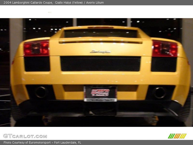 Giallo Halys (Yellow) / Avorio Lilium 2004 Lamborghini Gallardo Coupe