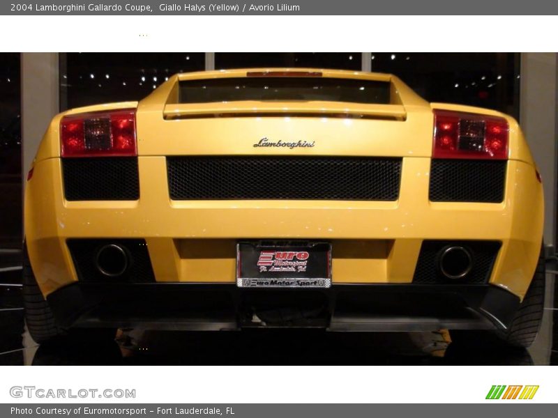 Giallo Halys (Yellow) / Avorio Lilium 2004 Lamborghini Gallardo Coupe