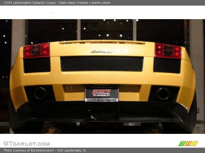 Giallo Halys (Yellow) / Avorio Lilium 2004 Lamborghini Gallardo Coupe