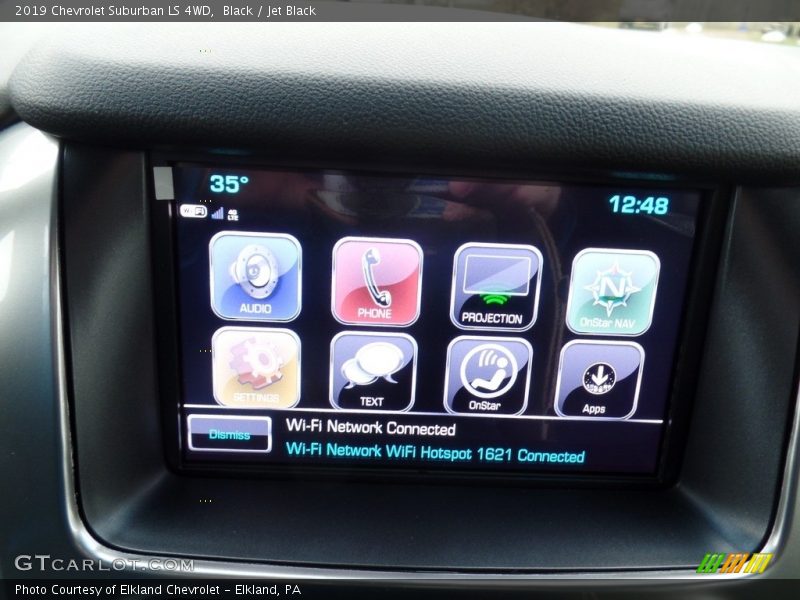 Black / Jet Black 2019 Chevrolet Suburban LS 4WD