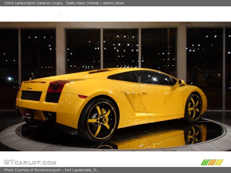Giallo Halys (Yellow) / Avorio Lilium 2004 Lamborghini Gallardo Coupe