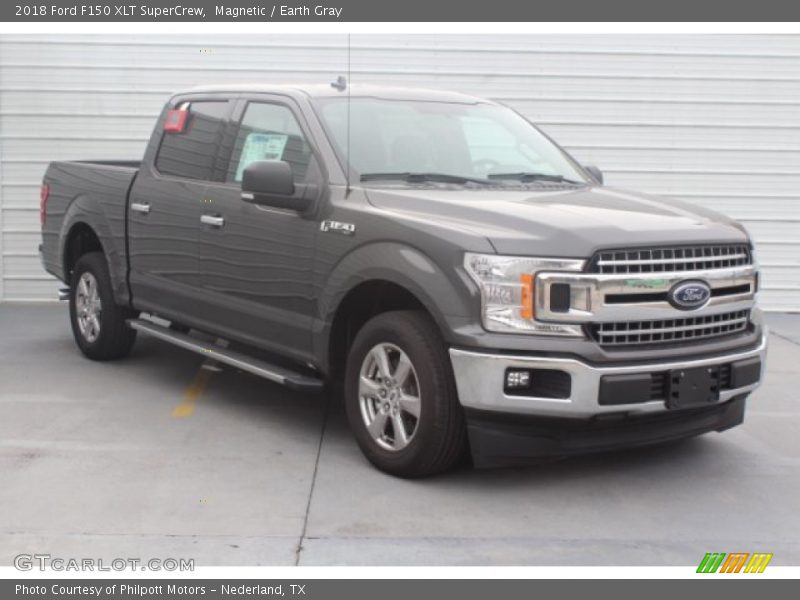 Magnetic / Earth Gray 2018 Ford F150 XLT SuperCrew