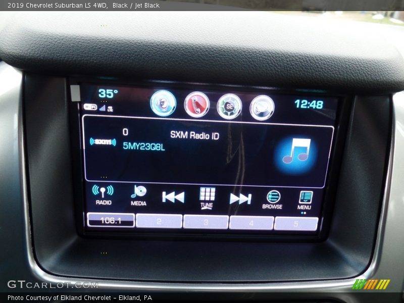 Black / Jet Black 2019 Chevrolet Suburban LS 4WD