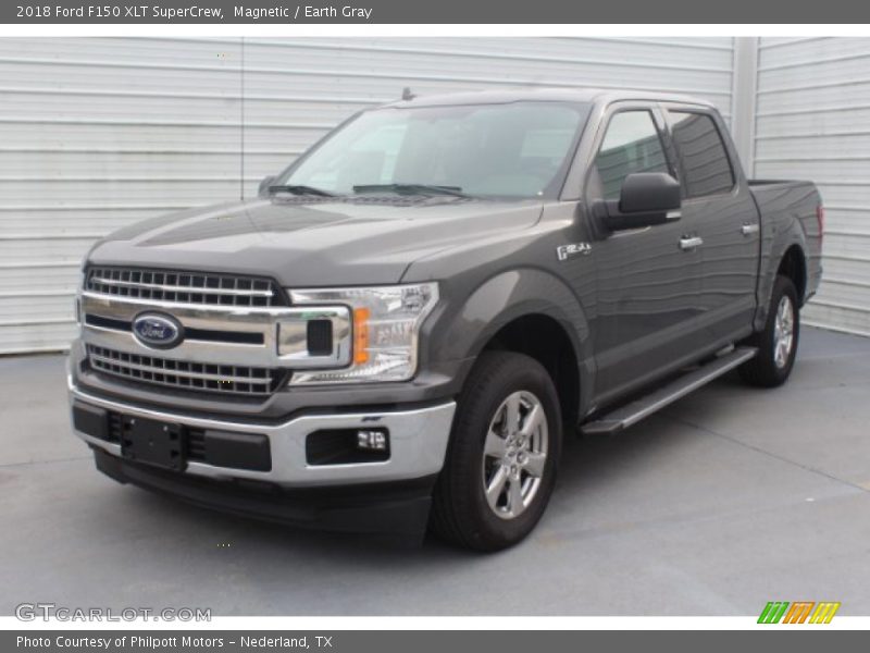 Magnetic / Earth Gray 2018 Ford F150 XLT SuperCrew
