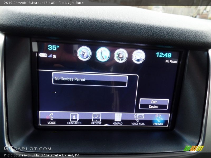 Black / Jet Black 2019 Chevrolet Suburban LS 4WD