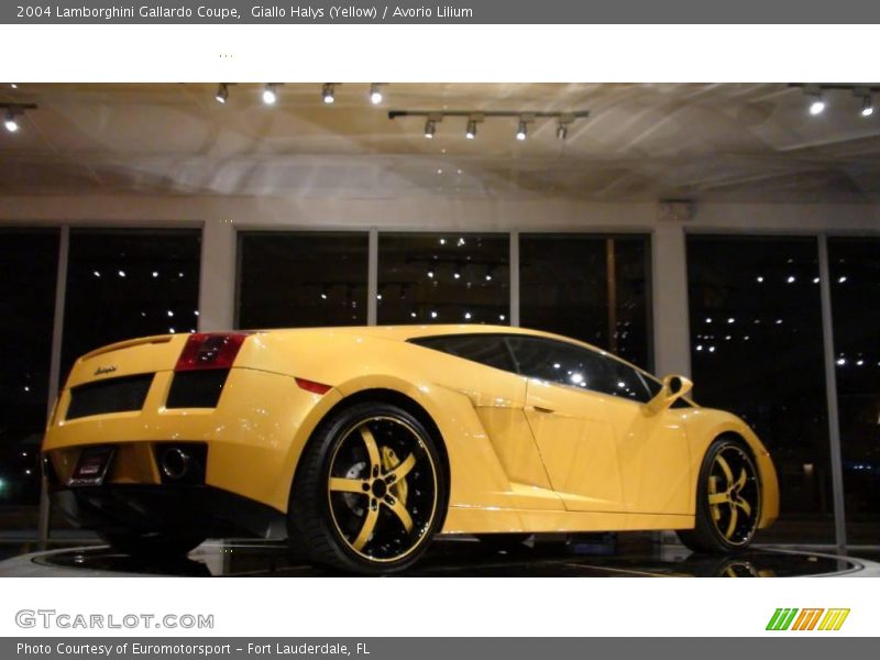 Giallo Halys (Yellow) / Avorio Lilium 2004 Lamborghini Gallardo Coupe