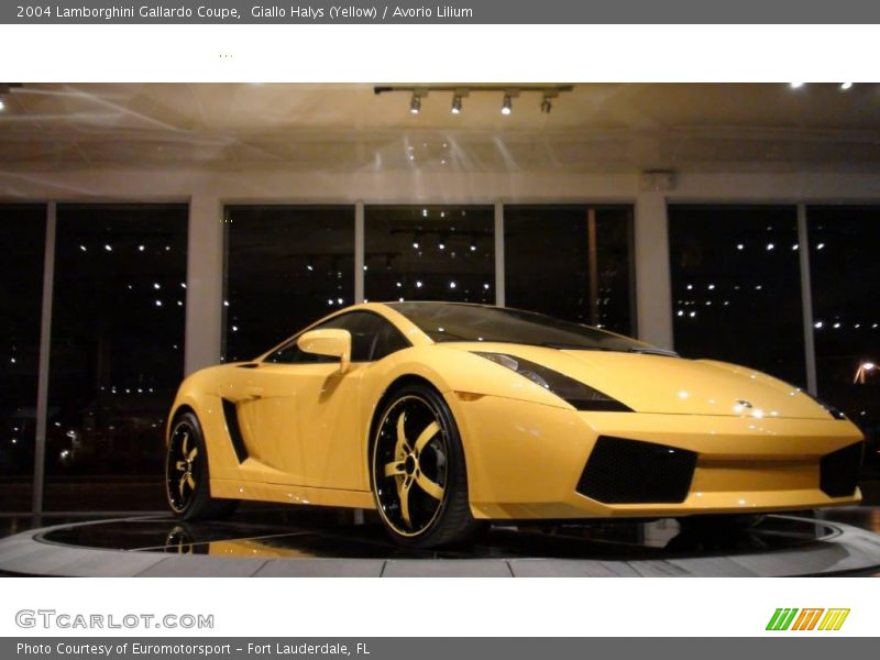 Giallo Halys (Yellow) / Avorio Lilium 2004 Lamborghini Gallardo Coupe