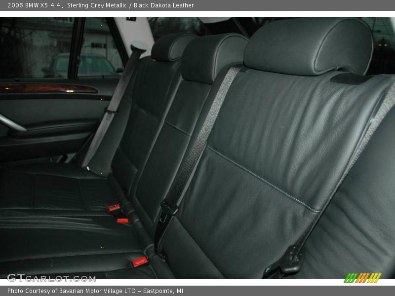 Sterling Grey Metallic / Black Dakota Leather 2006 BMW X5 4.4i