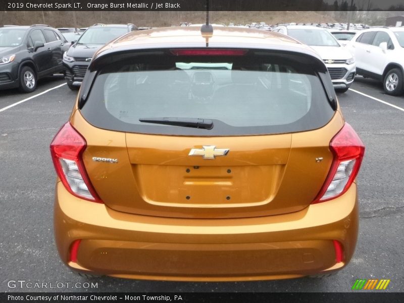 Orange Burst Metallic / Jet Black 2019 Chevrolet Spark LT